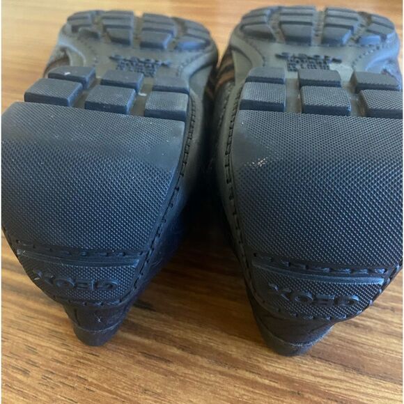 Geox - Black Leather Respira Driving Loafers Shoes - Men's size EU 40 / US  7 - Picture 5 of 9